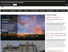 Tablet Screenshot of malmesbury.gov.uk
